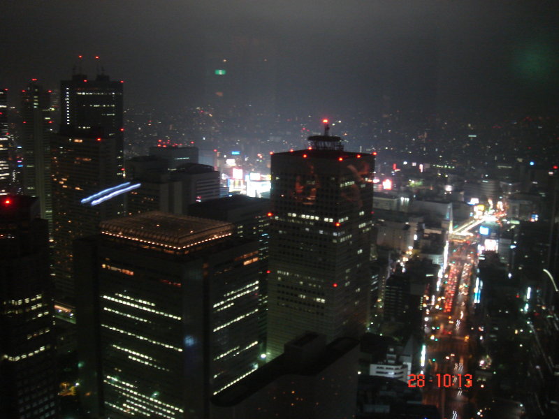 View of Shinjuku from Park Hyatt