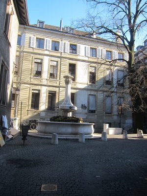 some fountain in old town