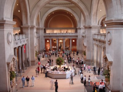 the atrium of Met