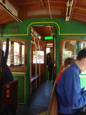 inside trams
