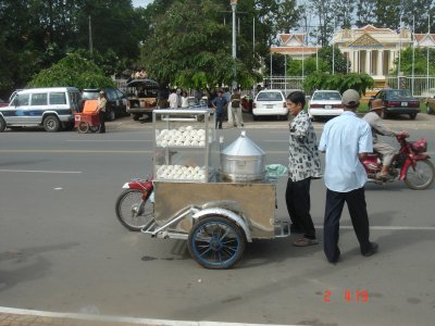 a street vendor