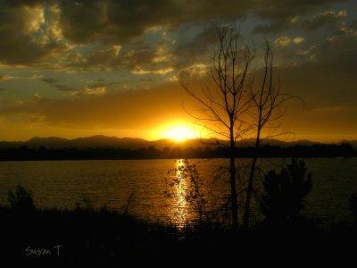 Sunset on the Lake