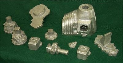 Aeronca model engine castings