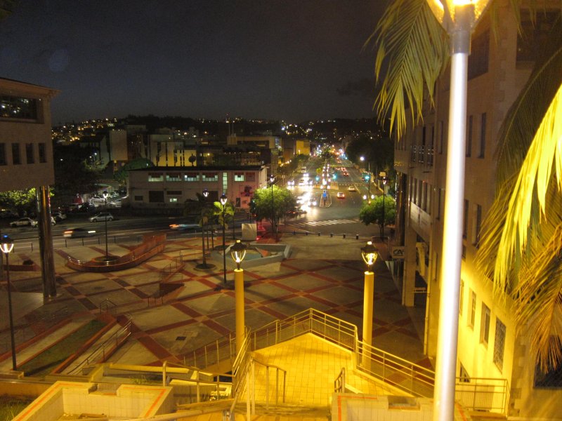 Fort de France by night