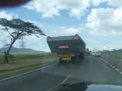 Towards Mount Longonot