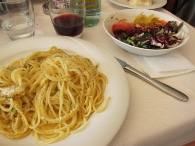 mangiando con il Massimone