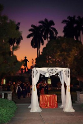 Sarasota Ringling Musuem and Ca d zan wedding photography