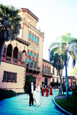 Sarasota Ringling Musuem and Ca d zan wedding photography