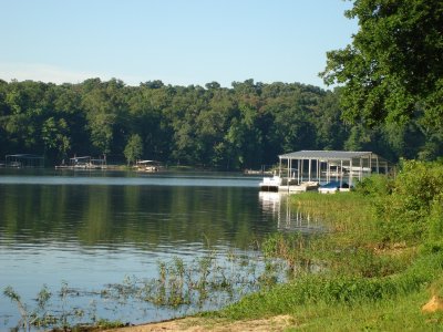 covered boat dock