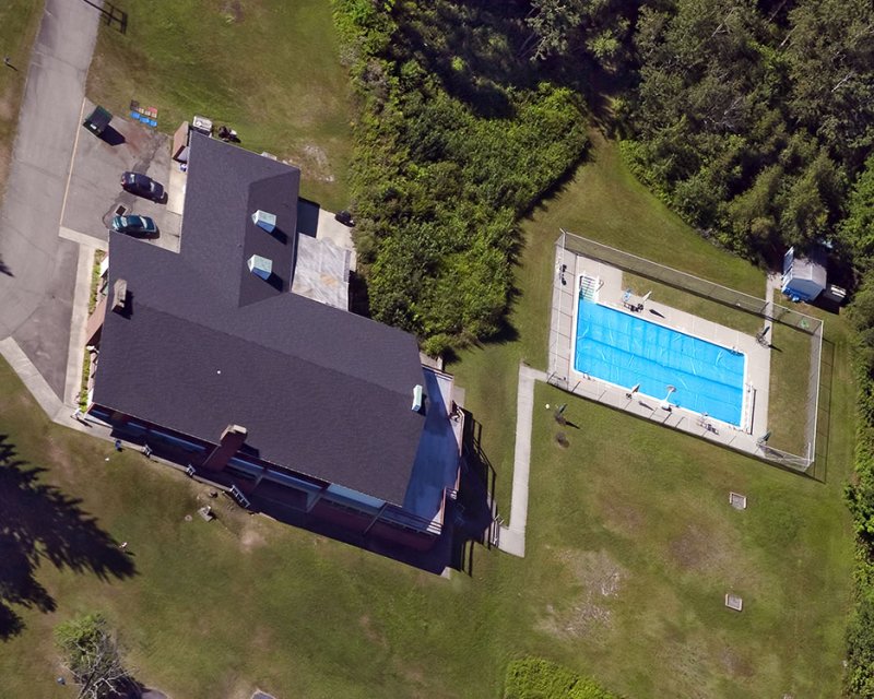 Aerial View of the JCC Camp at Daleville