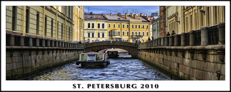 Traversing St. Petersburg Via Canals
