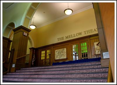 Entrance to the  Mellow Theatre of Lackawanna College