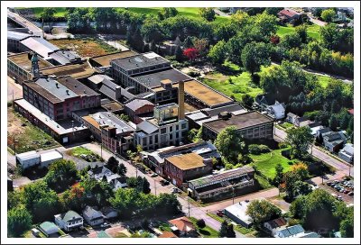 Scranton Industrial Complex - An Aerial View