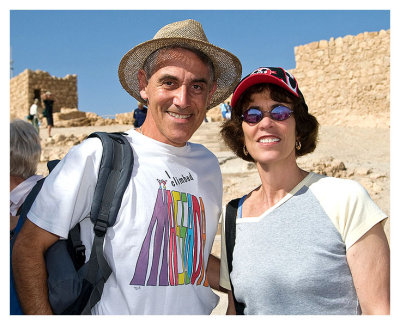 Lee and Phyllis at the Top of Masada