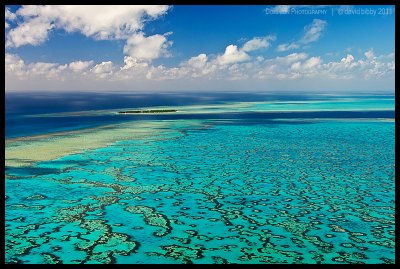 Approaching Heron Island