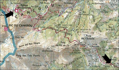 Jour 4 : ancienne station des Vigourats ---> chalet des Cortalets (23 km)