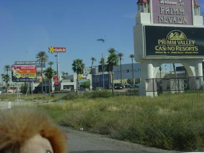 Primm,Nevada first stop at Whiskey Pete's for lunch !!!