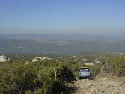 Down hill trail .Yucca on left of trail coming to life !!!!