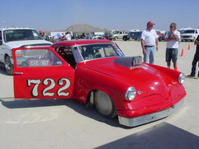 Check out the different race car in the staging lanes !!!!   STUDABAKER  here !!!