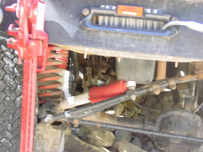 One bent drag link !!!!