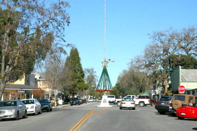 Main street Los Olivos,calif