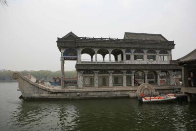 Empress Ci Xi's marble boat