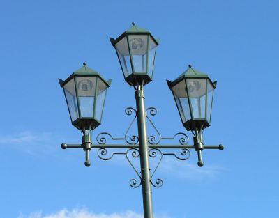 Lamps on Kew Bridge