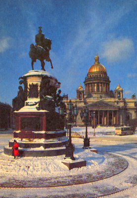 St. Petersburg.  st. issac's cathedral