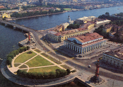 St. Petersburg.  vasilyevsky island