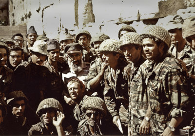 Israeli paratroopers--1967