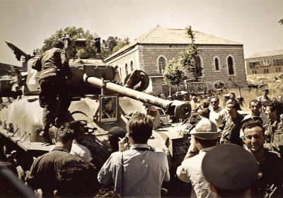 1967--captured jordanian tank