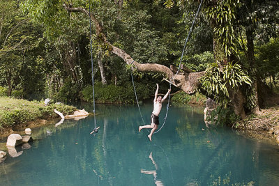 vang vieng, blue lagoon