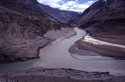 le Zanskar rejoint l'Indus