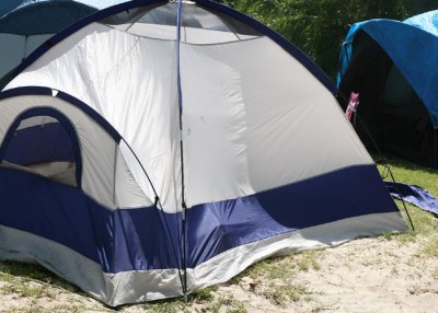 camper's tent