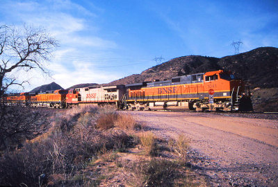 Rainbow of BNSF Power