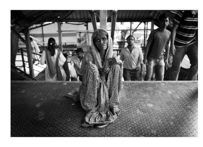 Woman, Bandra Station