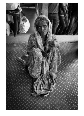 Woman, Bandra Station