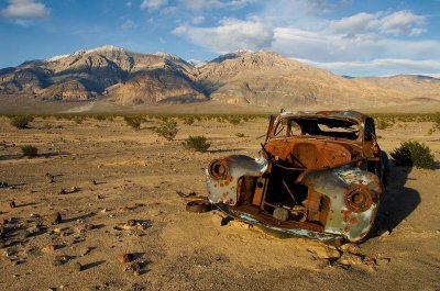End of the Line - Near Panamint Dunes