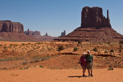 Spires in the Sky --Monument Valley