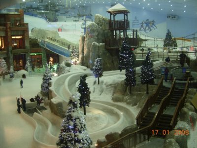 Snow in Dubai?,  Ski Dubai, Mall of the Emirates