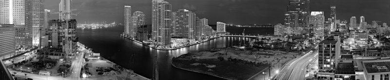 Miami Pano B+W 3