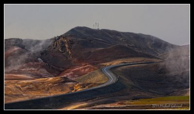 Mountains at Myvatn