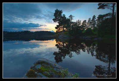 Sunset at the Summer Cottage