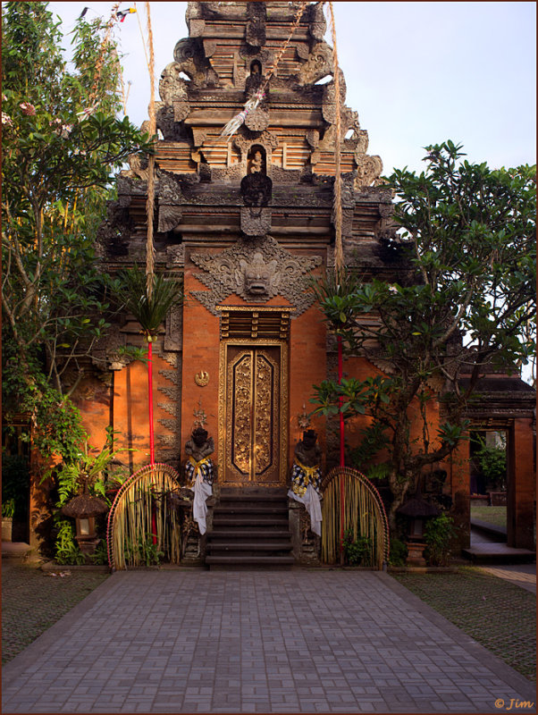 Temple at Sunset