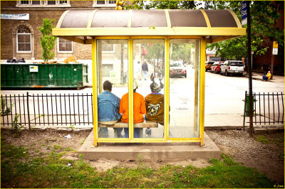 Allegheny City Bus Stop