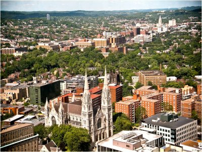 Bird's Eye View of Pittsburgh