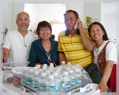 Delfin, Lita Gutierrez-De Guzman, Carlito & Rebecca Untalan