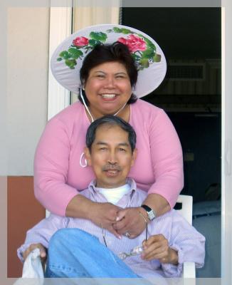Laura Arceo - Orejana & hubby ED