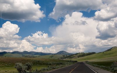 Through the Windshield in Yellowstone