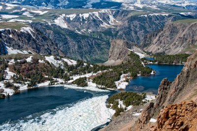 Twin Lakes on the Beartooth
